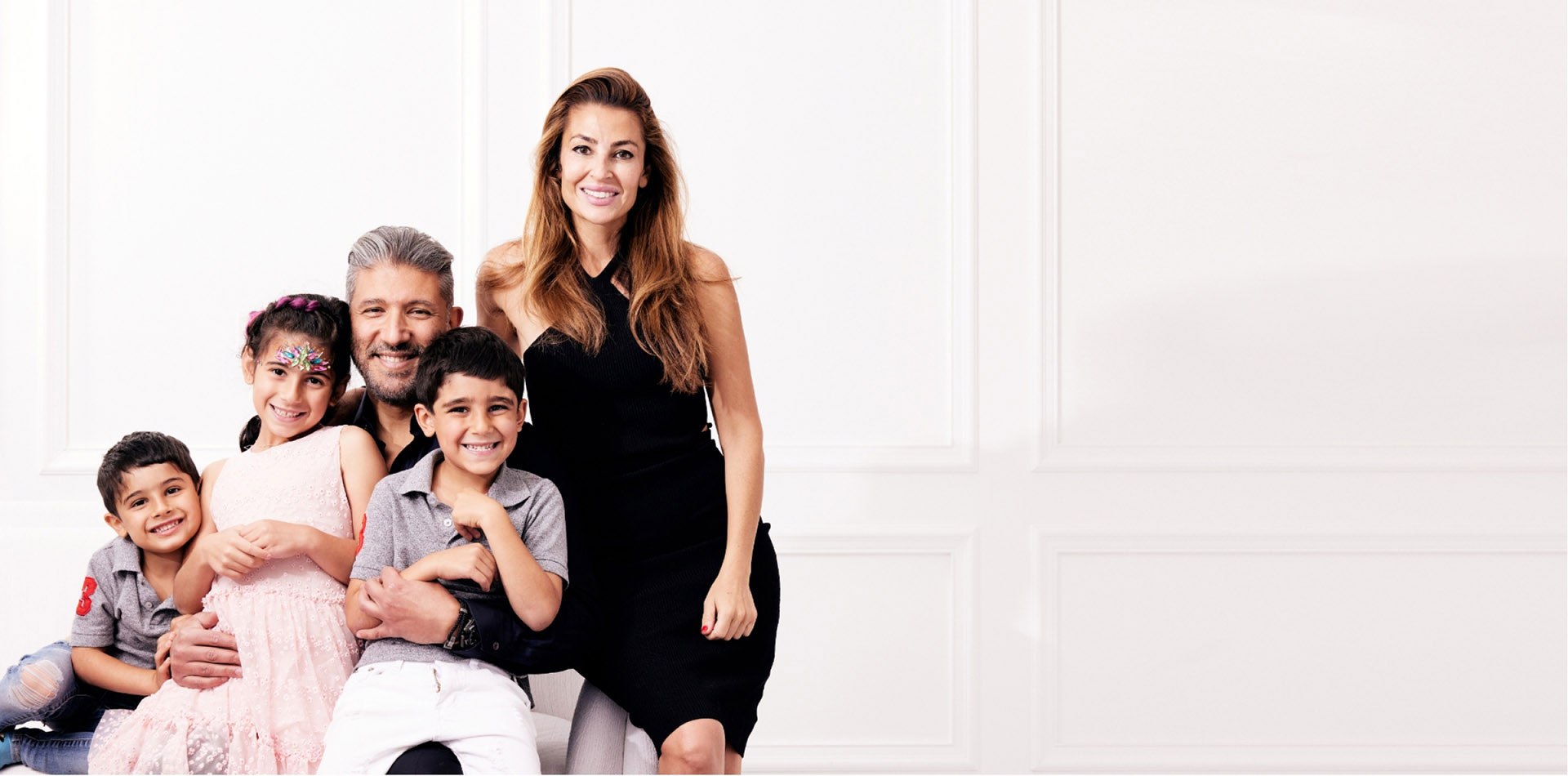 Dr. Sorouding with his Smiling family